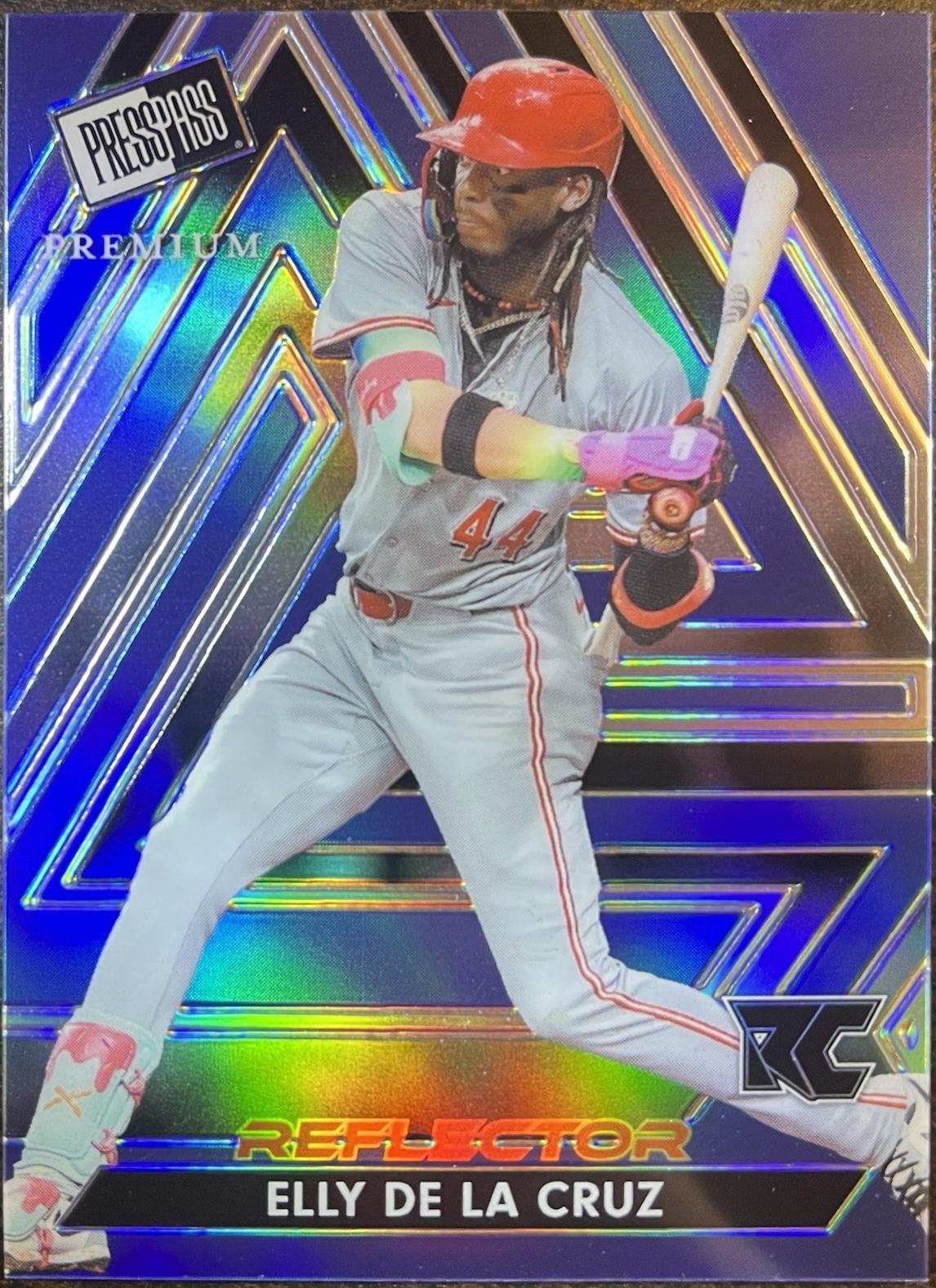 Elly De La Cruz [Reflector Prismatic Blue] #51