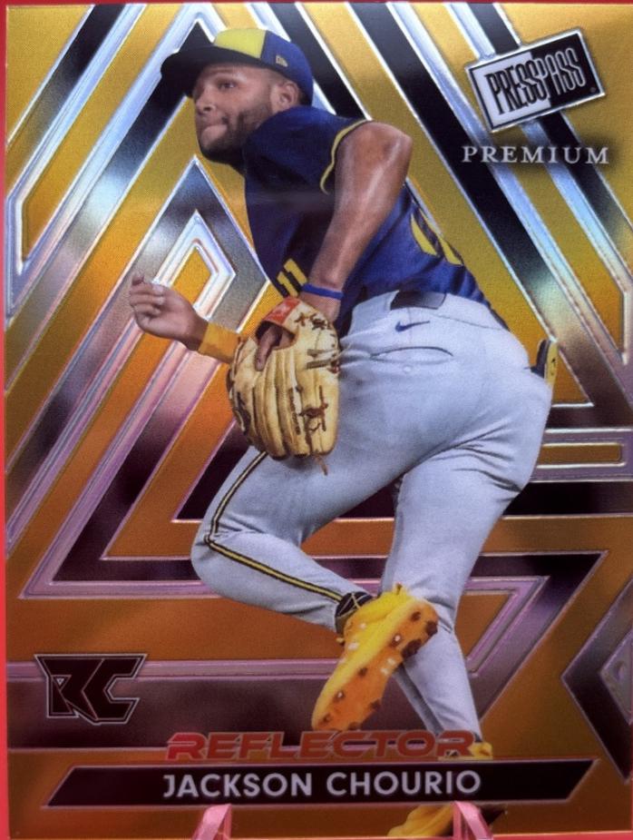 Jackson Chourio [Reflector Prismatic Gold] #53