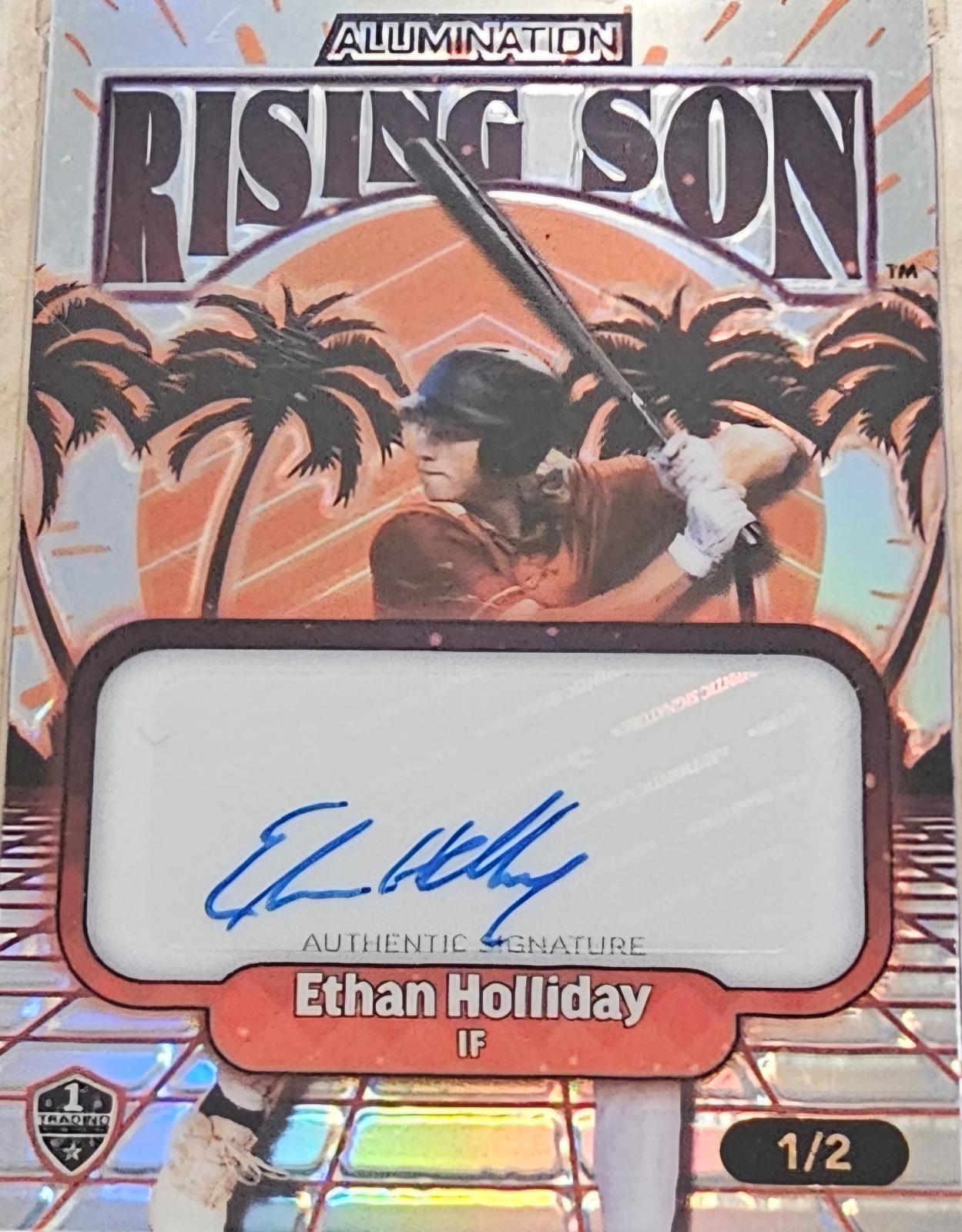 Ethan Holliday [Auto Rising Son Maroon Rainbow] #ARSA-EH