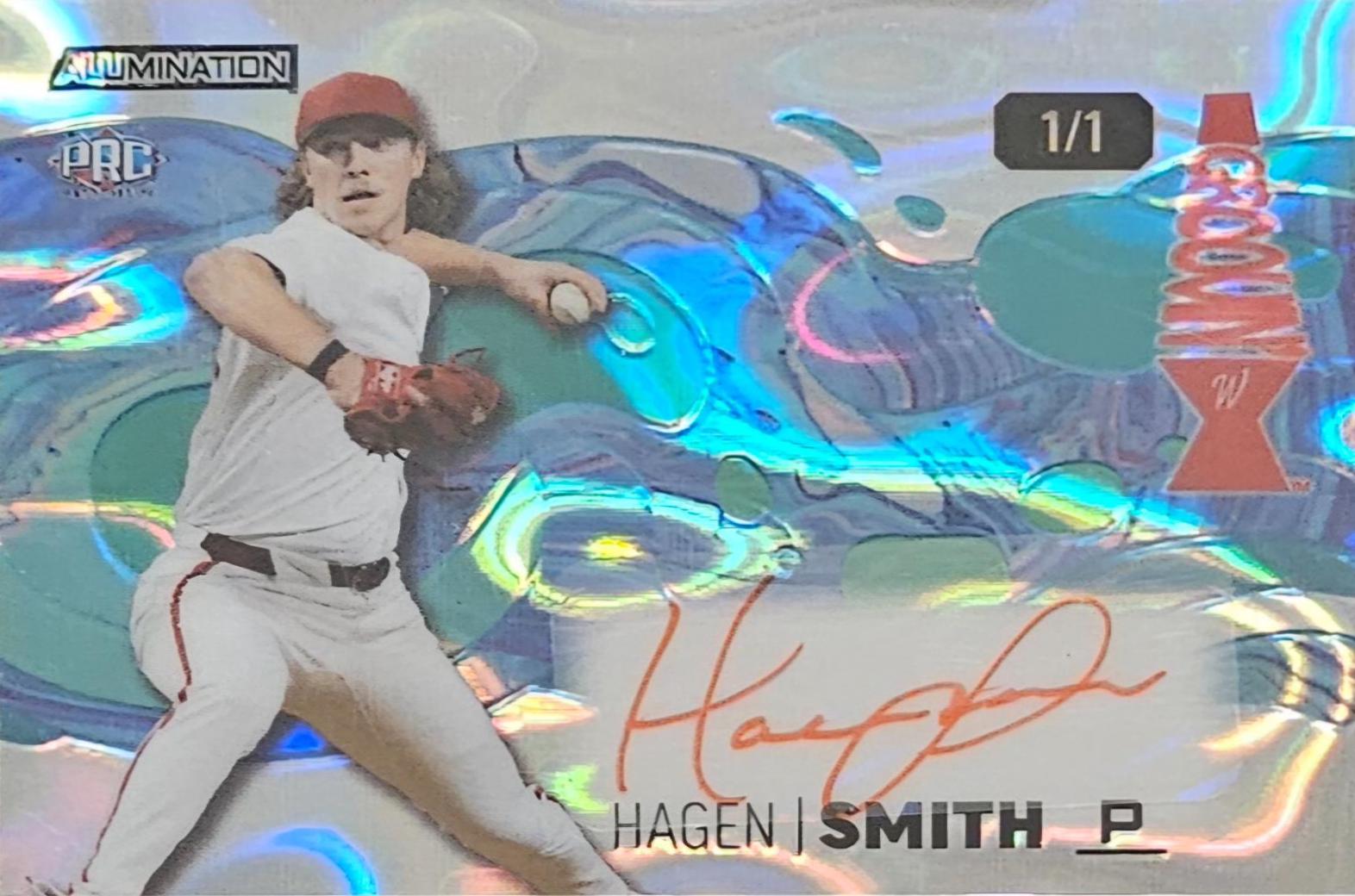 Hagen Smith [Groovin Teal Lava Auto] #AGA-HS