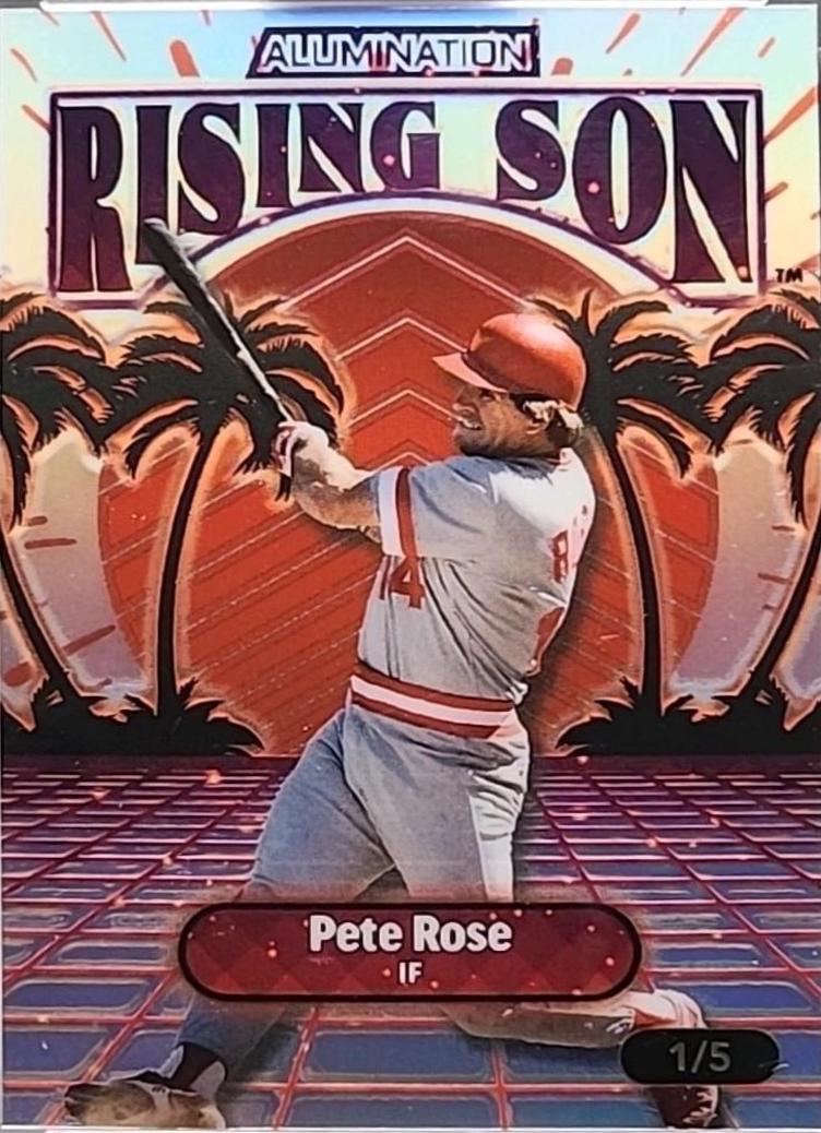 Pete Rose [Rising Son Maroon Rainbow] #ARS-PR