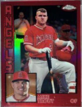 Mike Trout [Red Refractor] #200