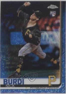 Nick Burdi [Blue Wave Refractor] #126