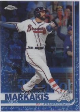 Nick Markakis [Blue Refractor] #145