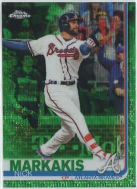Nick Markakis [Green Wave Refractor] #145