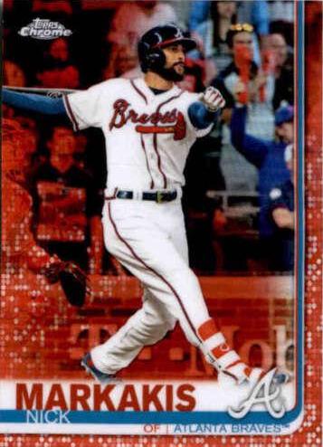 Nick Markakis [Orange Refractor] #145