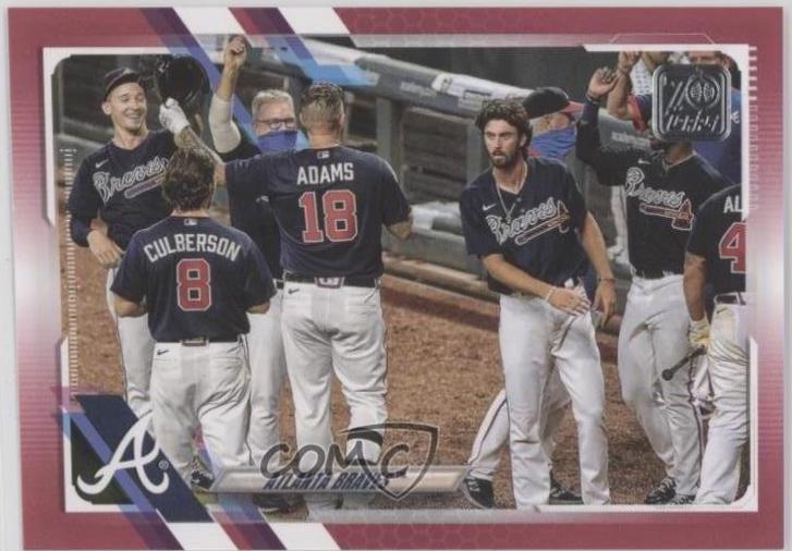 Atlanta Braves [Mother's Day Pink] #194