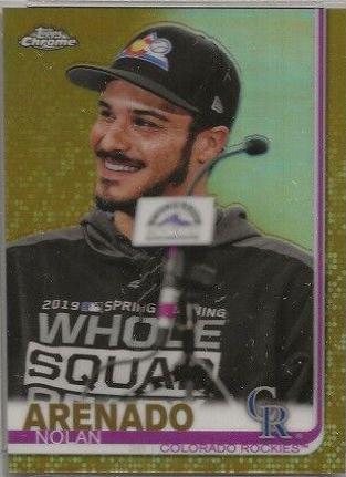 Nolan Arenado [Gold Refractor] #124