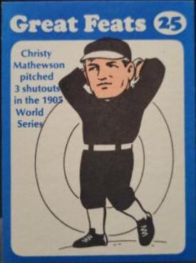Christy Mathewson [Blue Border] #25