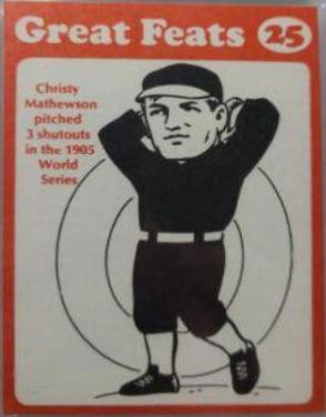 Christy Mathewson [Red Border] #25