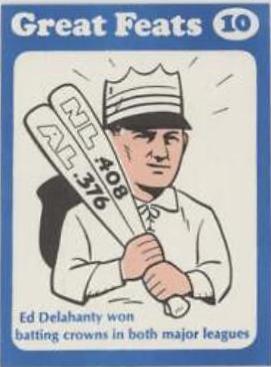 Ed Delahanty [Blue Border] #10