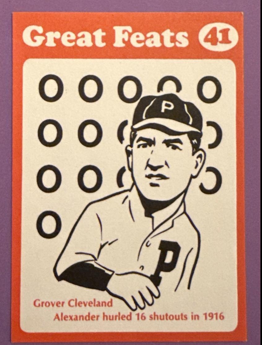 Grover C. Alexander [Red Border] #41