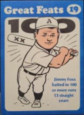 Jimmy Foxx [Blue Border] #19