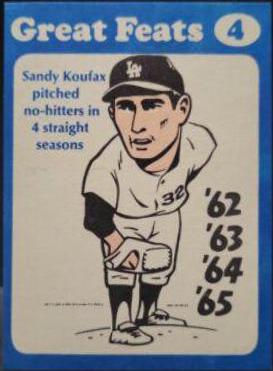 Sandy Koufax [Blue Border] #4