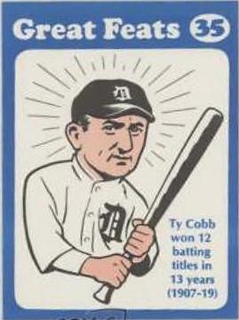 Ty Cobb [Blue Border] #35