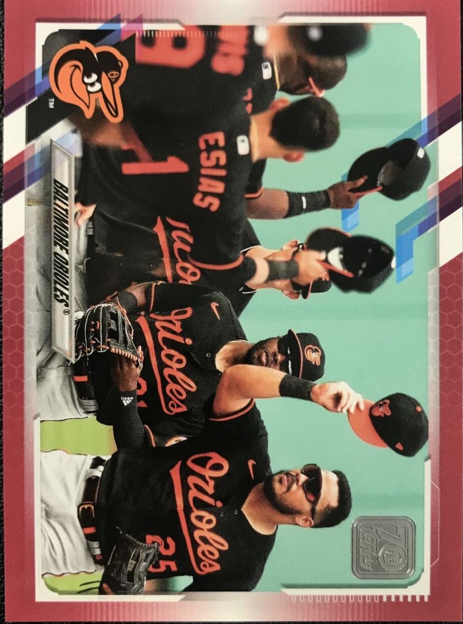 Baltimore Orioles [Mother's Day Pink] #195