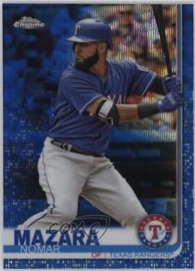 Nomar Mazara [Blue Wave Refractor] #26