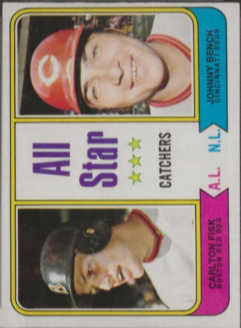 All Star Catchers [C. Fisk, J. Bench] #331