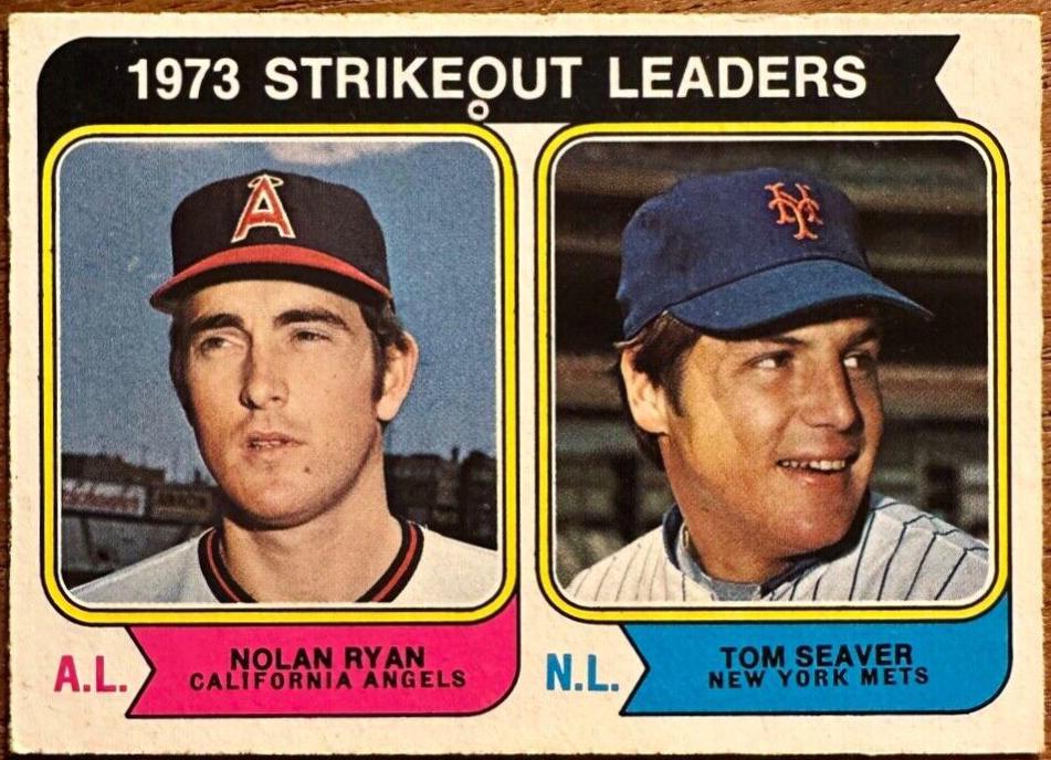 Strikeout Leaders [N. Ryan, T. Seaver] #207
