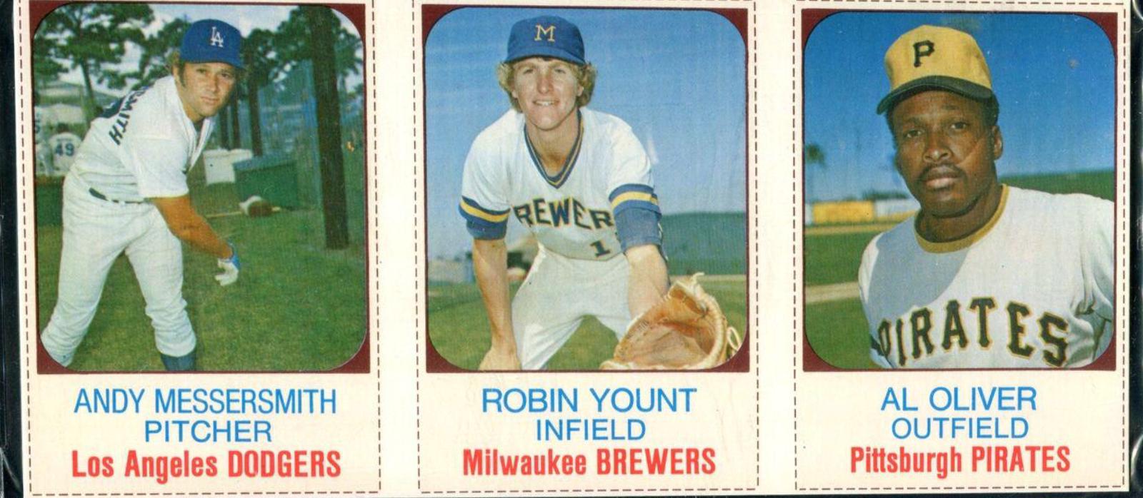 Al Oliver, Andy Messersmith, Robin Yount [Complete Box]