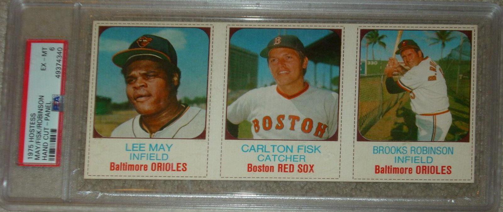 Brooks Robinson, Carlton Fisk [Hand Cut Panel]