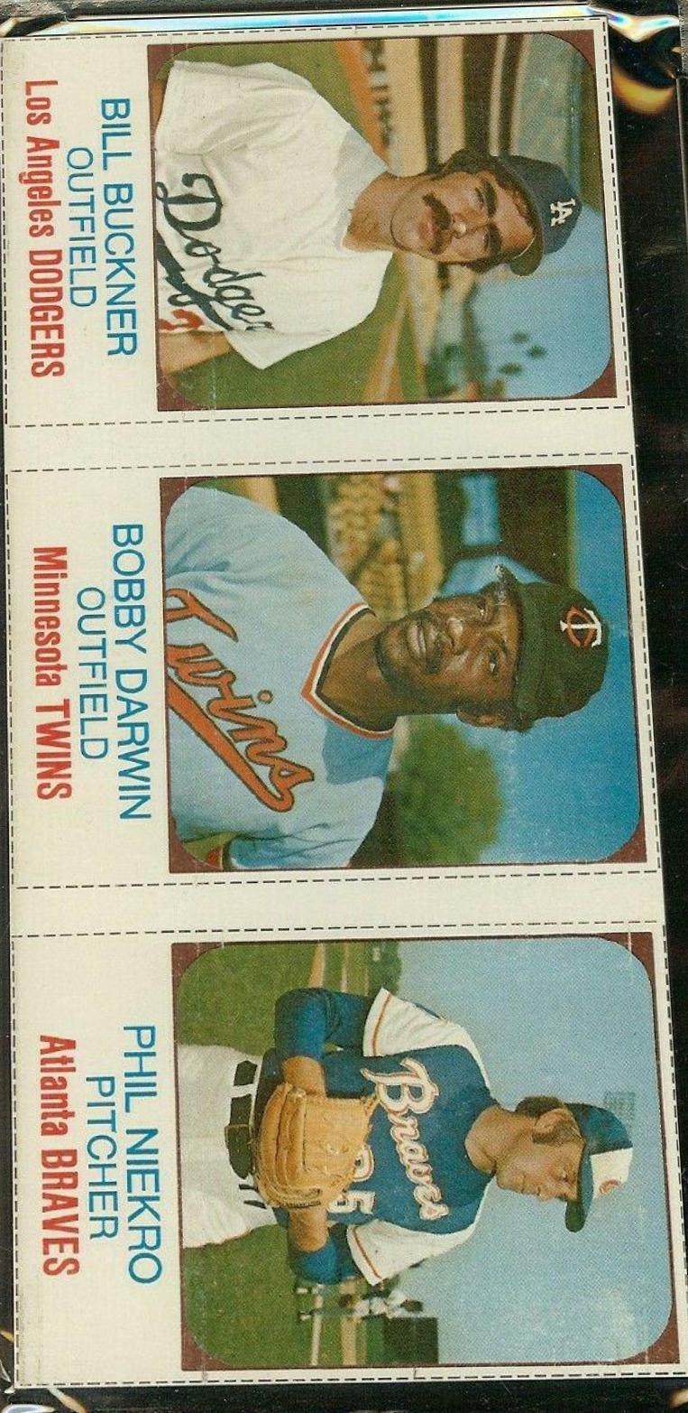 Buckner, Darwin, Niekro [Hand Cut Panel]