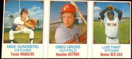 Gross, Sundberg, Tiant [Hand Cut Panel]