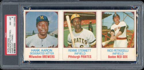 Hank Aaron, Rennie Stennett [Hand Cut Panel]