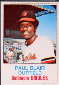 Paul Blair [Hand Cut] #12