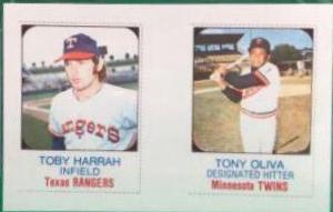 Toby Harrah [Hand Cut] #14