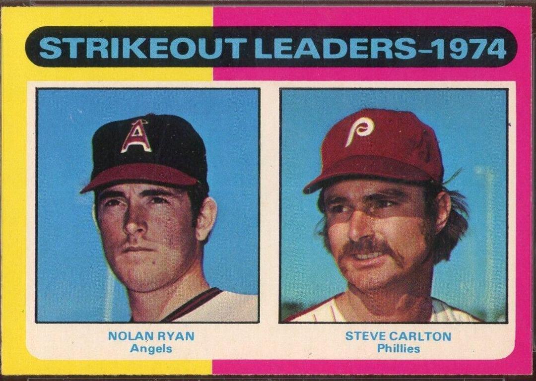 Strikeout Leaders [N. Ryan, S. Carlton] #312