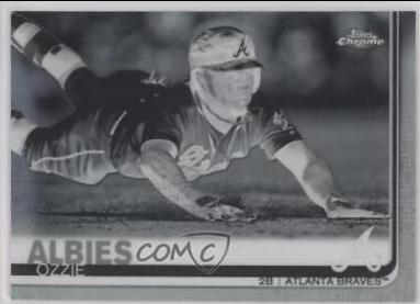 Ozzie Albies [Negative Refractor] #57