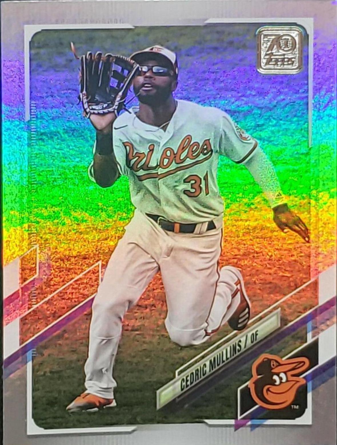 Cedric Mullins [Rainbow Foil] #487
