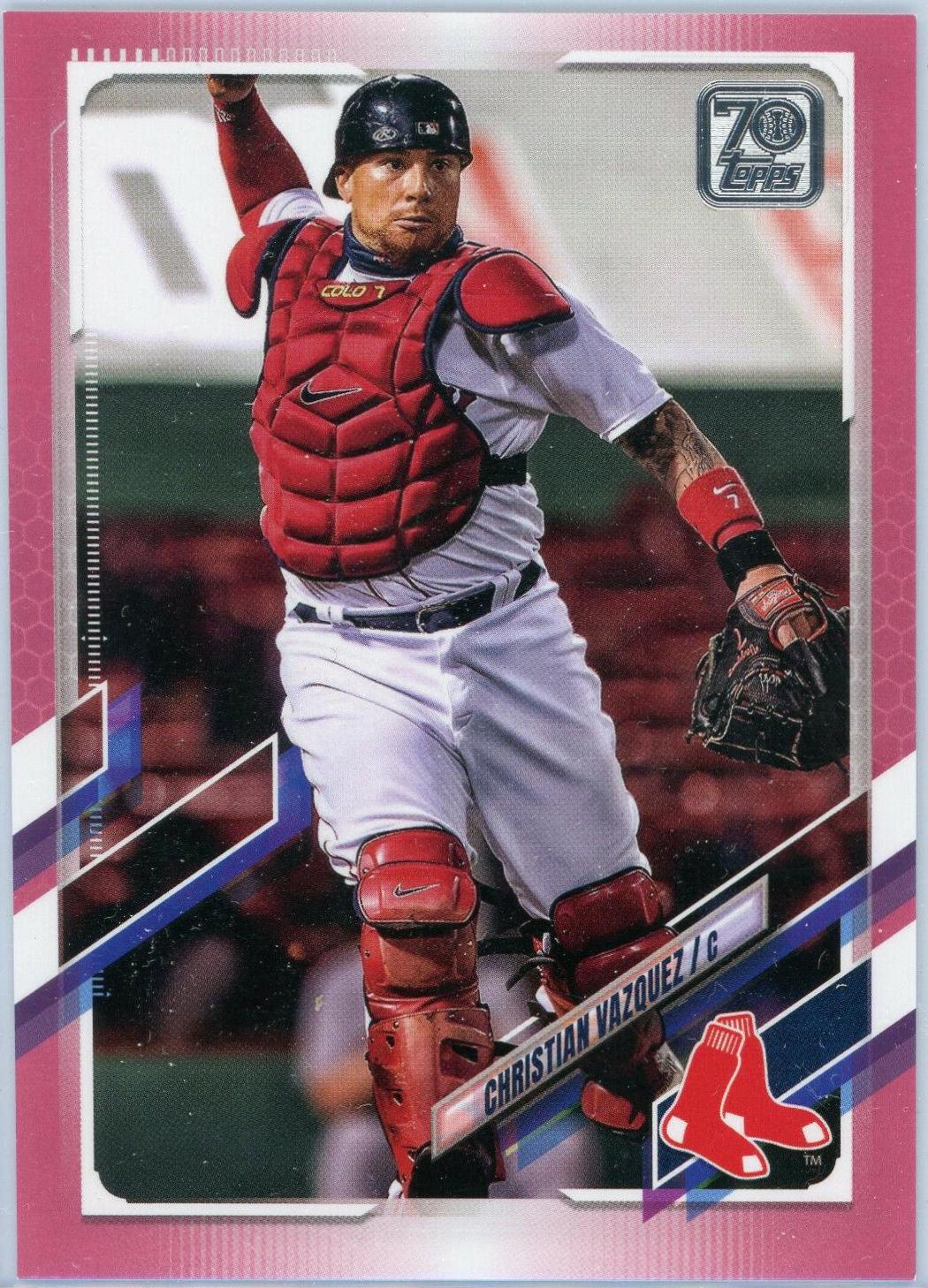 Christian Vazquez [Mother's Day Pink] #557
