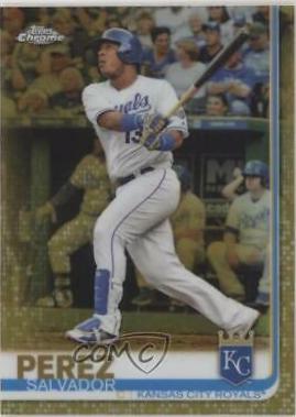 Salvador Perez [Gold Refractor] #198