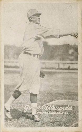 Grover Cleveland Alexander #NNO