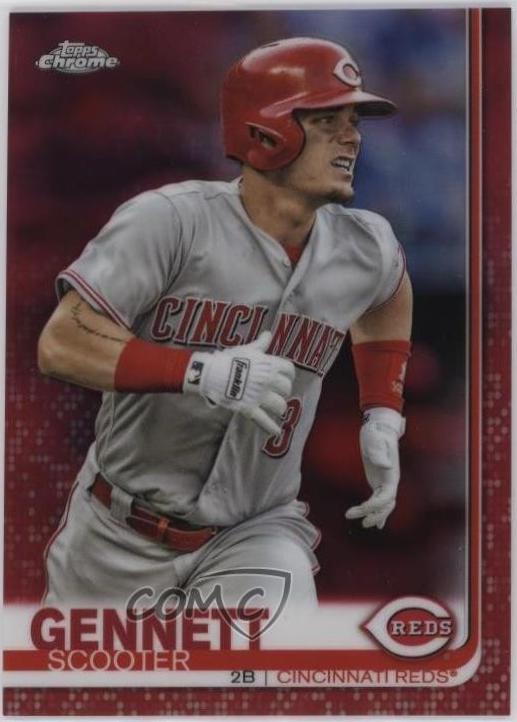 Scooter Gennett [Red Refractor] #58