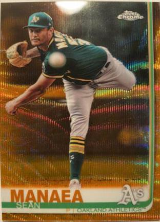 Sean Manaea [Orange Wave Refractor] #170