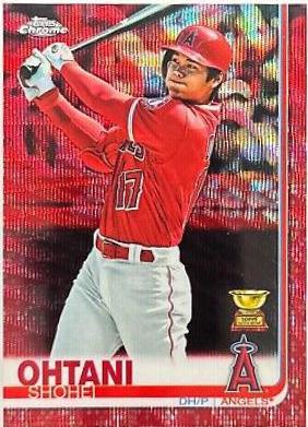 Shohei Ohtani [Red Wave Refractor] #1