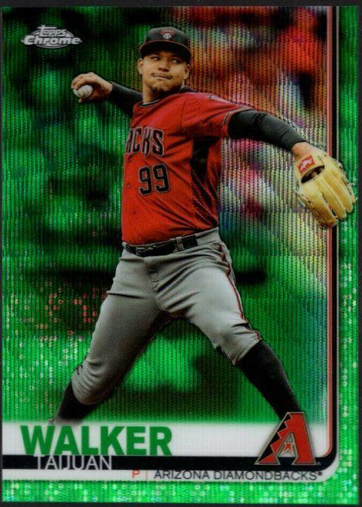 Taijuan Walker [Green Wave Refractor] #143