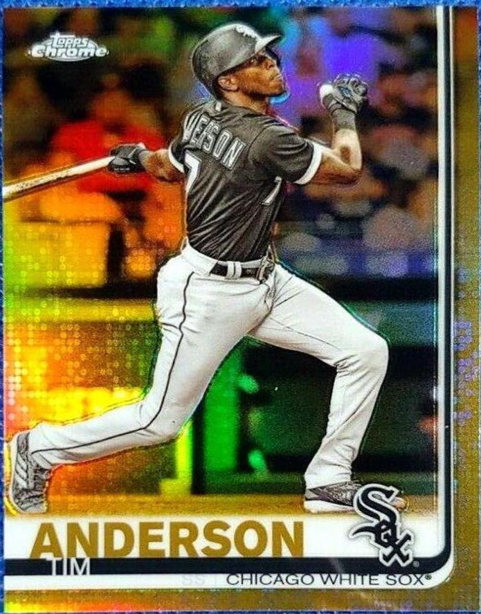 Tim Anderson [Gold Refractor] #186