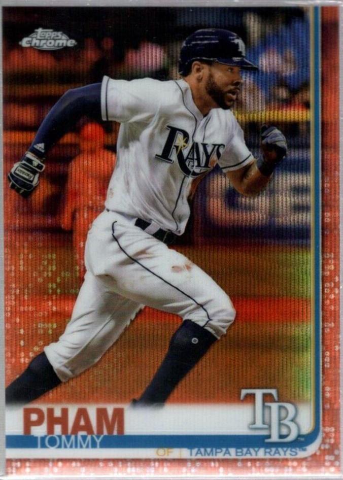 Tommy Pham [Orange Wave Refractor] #45