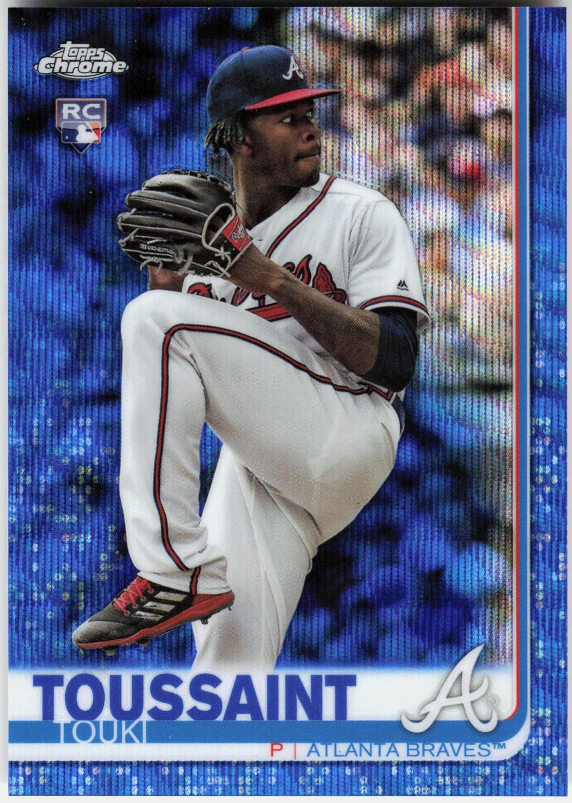Touki Toussaint [Blue Wave Refractor] #197