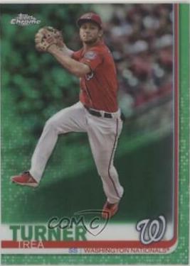 Trea Turner [Green Refractor] #175