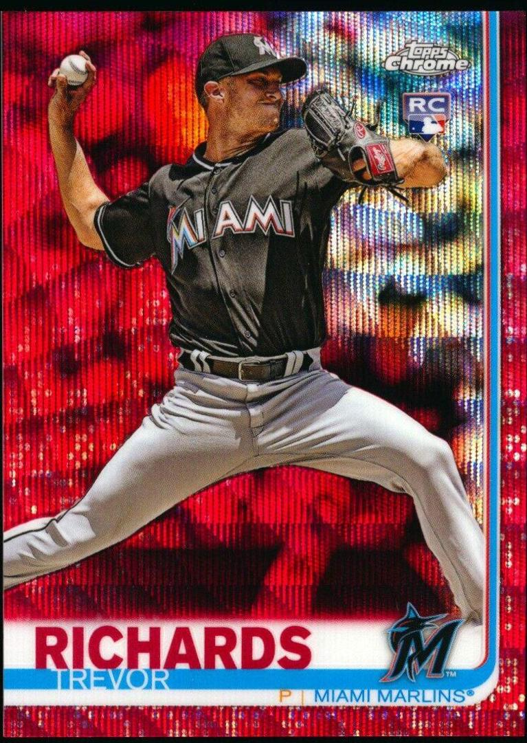 Trevor Richards [Red Wave Refractor] #93