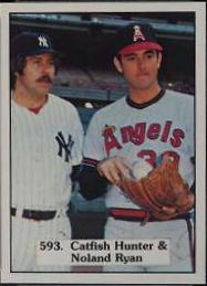 Catfish Hunter & Nolan Ryan #593
