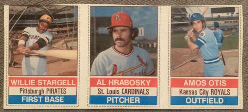 Al Hrabosky, Amos Otis, Willie Stargell [Hand Cut Panel]