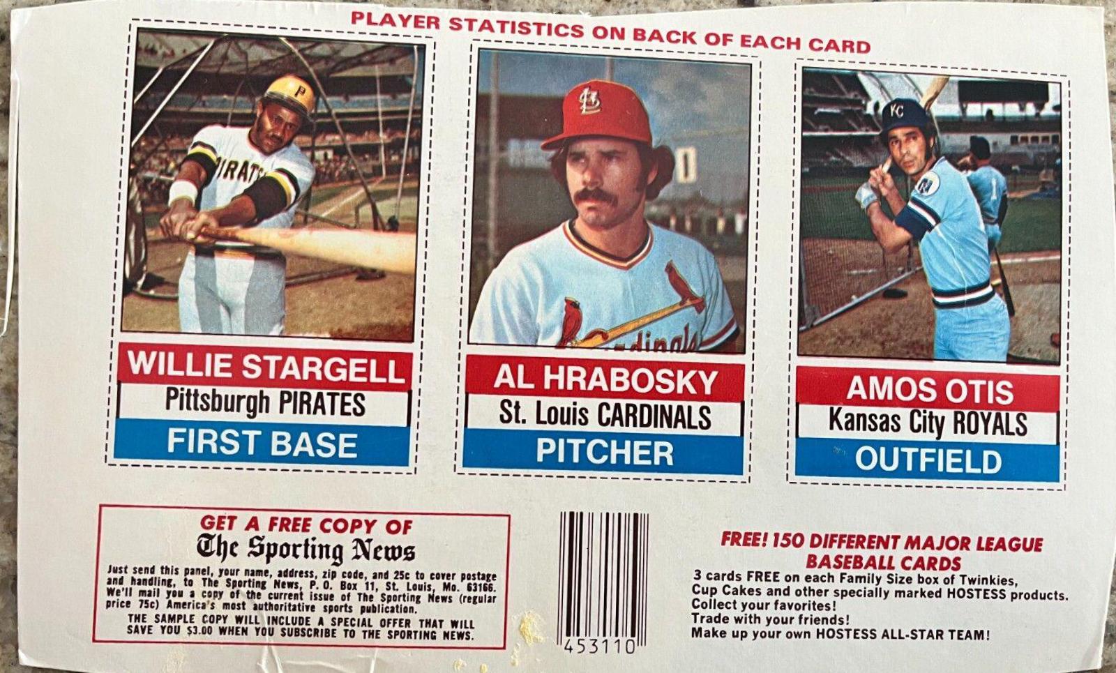 Hrabosky, Otis, Stargell [Hand Cut Panel]