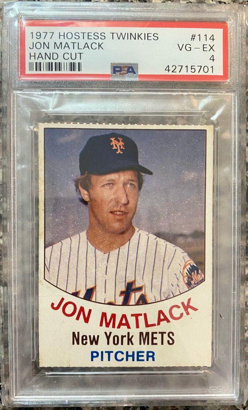Jon Matlack [Hand Cut] #114