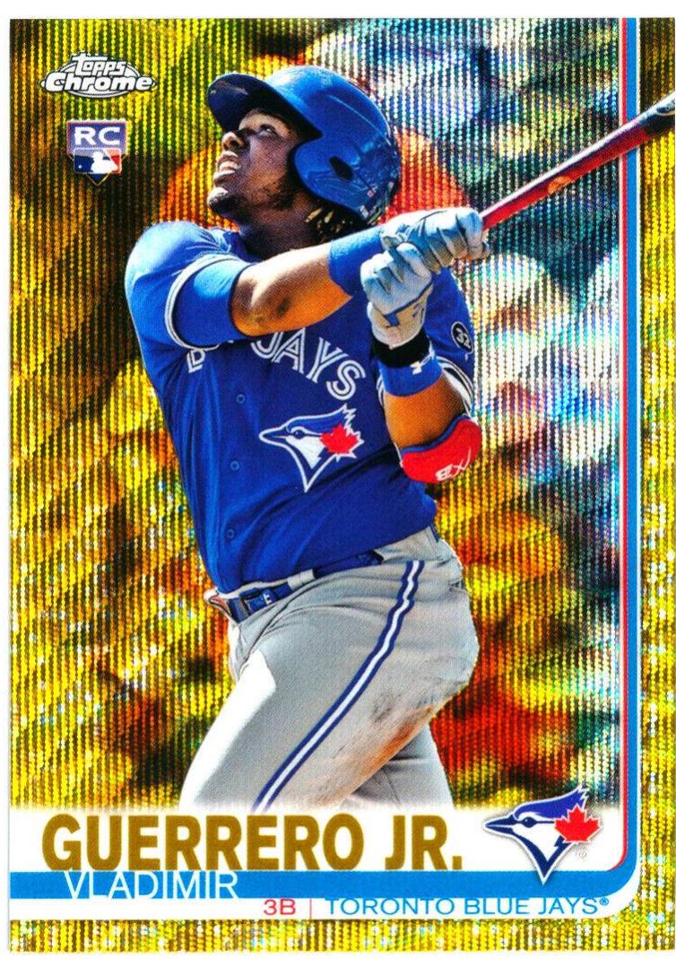 Vladimir Guerrero Jr. [Gold Wave Refractor] #201